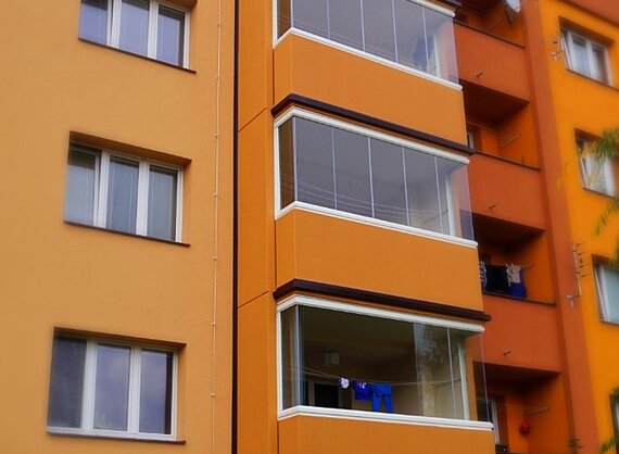 zasklené lodžie
